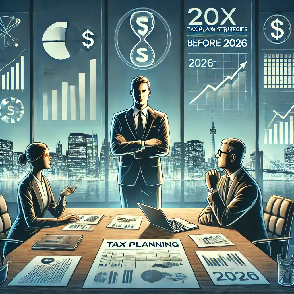 Featured image for “Tax Planning Strategies for High-Income Earners Before 2026”